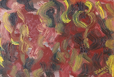Rahim Ekiz imzalı tablo — Yağlı Boya, 16×23 cm, 1.700 TL müzayede satışı