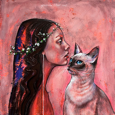 Yasemin Uzun imzalı tablo — Akrilik Boya, 50×50 cm, 15.500 TL müzayede satışı