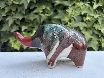 Atila Çakır imzalı tablo — 15×6 cm, 3.500 TL müzayede satışı