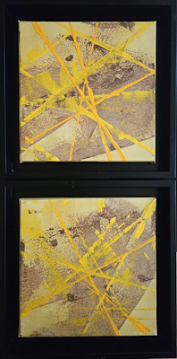 Başak Dicle Dengiz imzalı tablo — Akrilik Boya, 20×20 cm, 2.000 TL müzayede satışı