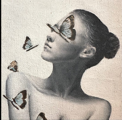 Selin Çelikdelen imzalı tablo — Yağlı Boya, 12×12 cm, 3.400 TL müzayede satışı