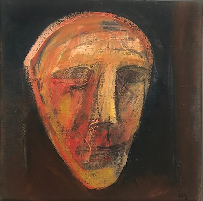 İsmail Yıldırım imzalı tablo — Yağlı Boya, 25×25 cm, 10.000 TL müzayede satışı