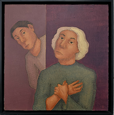Sefa Çatuk imzalı tablo — Yağlı Boya, 50×50 cm, 60.000 TL müzayede satışı