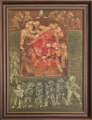 Nevin Çokay imzalı tablo — Yağlı Boya, 80×60 cm, 150.000 TL müzayede satışı