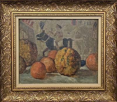Feyhaman Duran imzalı tablo — Yağlı Boya, 33×41 cm, 575.000 TL müzayede satışı