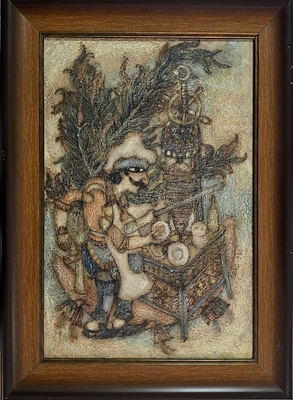 Nuri Abaç imzalı tablo — Yağlı Boya, 60×40 cm, 1.000.000 TL müzayede satışı
