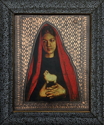 Balkan Naci İslimyeli imzalı tablo — Karışık Teknik, 50×40 cm, 320.000 TL müzayede satışı