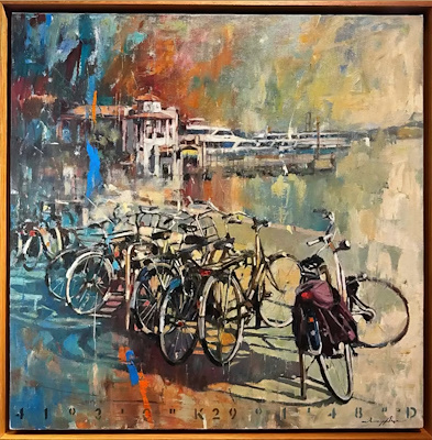 Osman Akça imzalı tablo — Yağlı Boya, 70×70 cm, 82.500 TL müzayede satışı