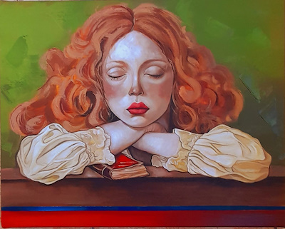 Nilüfer Kurtcebe imzalı tablo — Yağlı Boya, 40×50 cm, 9.000 TL müzayede satışı