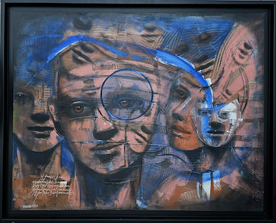 Müslüm Teke imzalı tablo — Yağlı Boya, 80×100 cm, 170.000 TL müzayede satışı