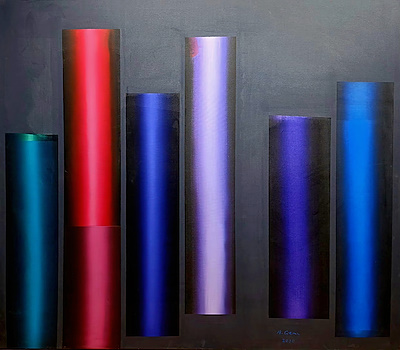 Adem Genç imzalı tablo — Yağlı Boya, 178×200 cm, 150.000 TL müzayede satışı