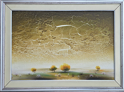 Ekrem Kahraman imzalı tablo — Yağlı Boya, 40×60 cm, 25.000 TL müzayede satışı