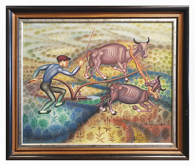 İbrahim Balaban imzalı tablo — Yağlı Boya, 49×59 cm, 429.637 TL müzayede satışı