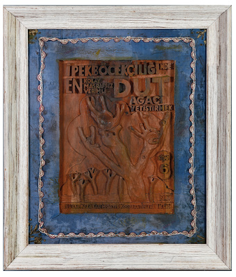 Nazım Hikmet imzalı tablo — Karışık Teknik, 53×42 cm, 1.345.566 TL müzayede satışı