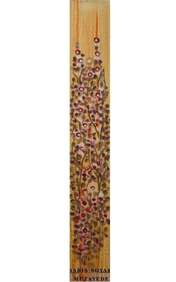 Haşim Nur Gürel imzalı tablo — Yağlı Boya, 90×15 cm, 35.000 TL müzayede satışı