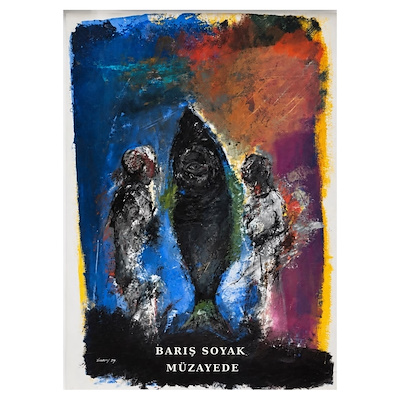 İsmet Değirmenci imzalı tablo — Yağlı Boya, 98×68 cm, 15.000 TL müzayede satışı