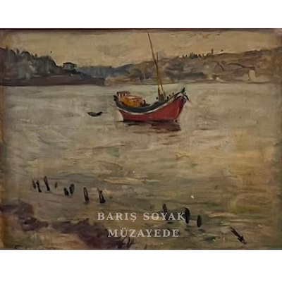 Feyhaman Duran imzalı tablo — Yağlı Boya, 40×30 cm, 510.000 TL müzayede satışı