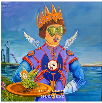 Kerem Ağralı imzalı tablo — Yağlı Boya, 120×120 cm, 90.000 TL müzayede satışı