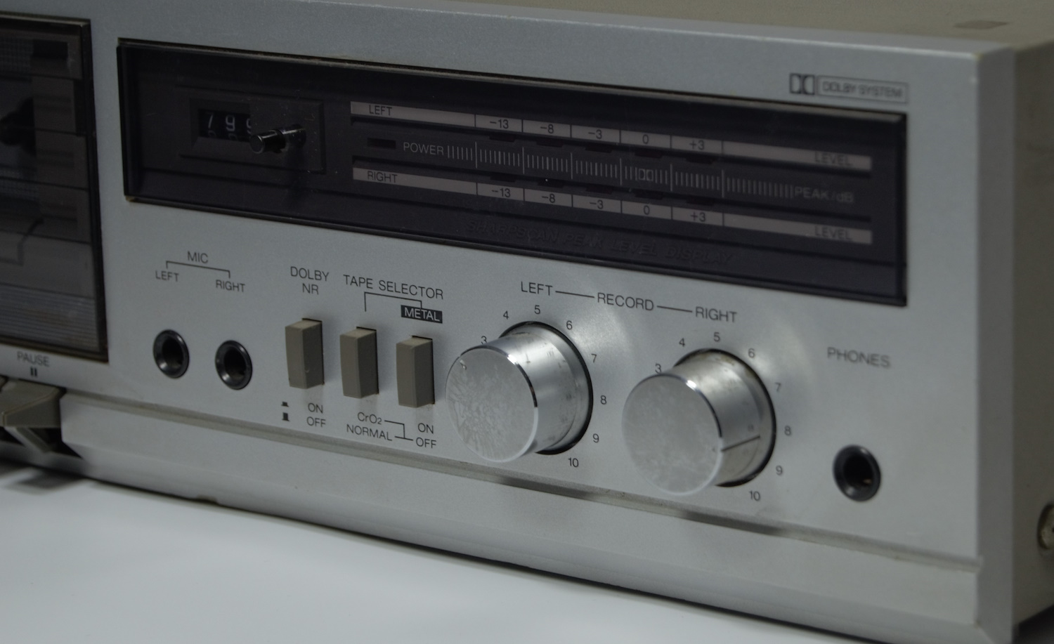 Sharp RT-100 Stereo Tape Cassette Recorder (1982-83) | Müzayede APP