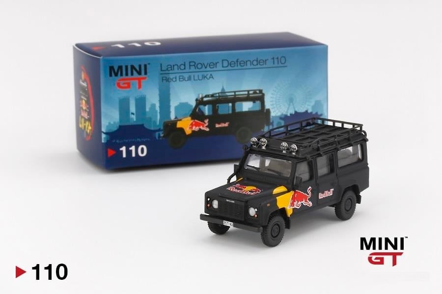 Mini GT - Land Rover Defender 110 Red Bull LUKA 1/64 | Müzayede APP