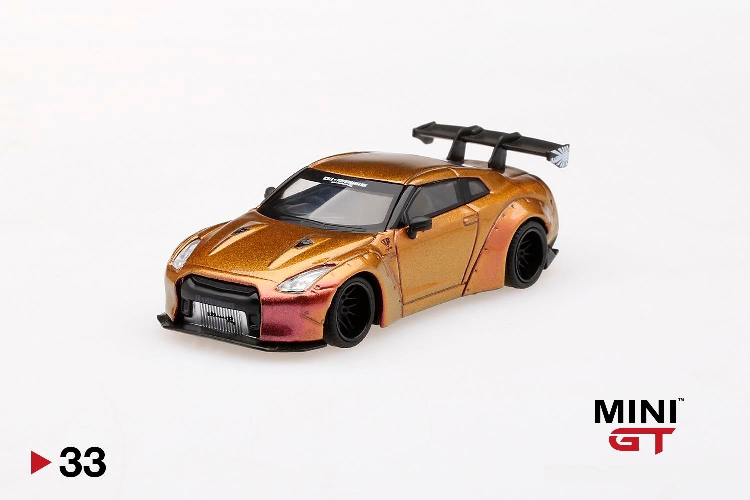 【最終】MINI GT LB WORKS NISSAN GT-R bronze Mini GT - LB☆WORKS Nissan GT-R (R35) Magic Bronze 1/64 | Müzayede APP