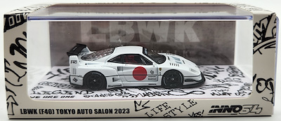 Inno64 LBWK Ferrari F40 Tokyo Auto Salon 2023 1/64 | Benim Müzayedem