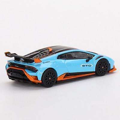 MINI GT Lamborghini Huracán STO Blu 475 Mini GT 1:64 Lamborghini Huracán STO Blu Laufey #475 – Super