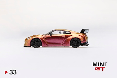 Mini GT - LB☆WORKS Nissan GT-R (R35) Magic Bronze 1/64 | Müzayede APP