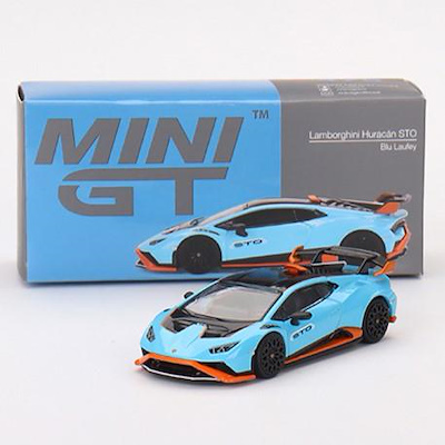 Mini GT - Lamborghini Huracán STO Blu Laufey 1/64 | Sultan's