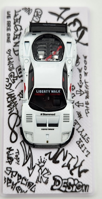 Jual Inno 1/64 Lbwk Ferrari F40 Tokyo Auto Salon 2023 White Inno64 Di - Foto 13