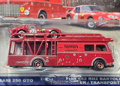 Hot Wheels Premium Team Transport – Ferrari 250 GTO & Fiat 642 RN2