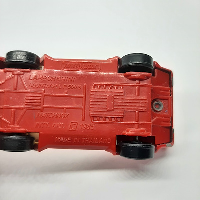 Matchbox, Lamborghini Countach LP500, 1985 | Benim Müzayedem