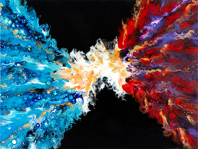 Kudret Çetinkaya imzalı tablo — Akrilik Boya, 60×80 cm, 3.000 TL müzayede satışı