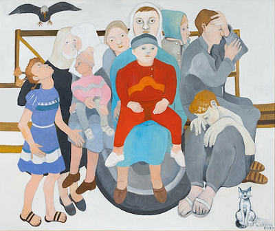 Neşe Erdok imzalı tablo — Yağlı Boya, 150×180 cm, 4.450.000 TL müzayede satışı