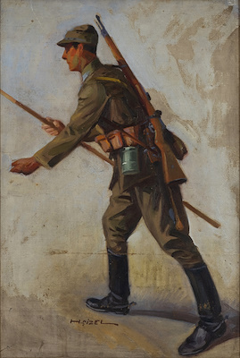 Hayri Çizel imzalı tablo — Yağlı Boya, 45×30 cm, 50.000 TL müzayede satışı