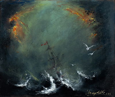 İsmail Beydili imzalı tablo — Yağlı Boya, 55×65 cm, 15.000 TL müzayede satışı
