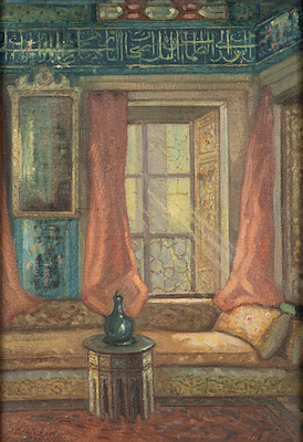 Abdullah Çizgen imzalı tablo — Yağlı Boya, 66×46 cm, 150.000 TL müzayede satışı