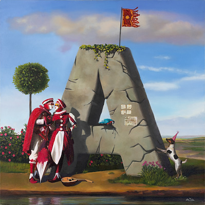 Nazım Mammadov imzalı tablo — Yağlı Boya, 90×90 cm, 27.000 TL müzayede satışı