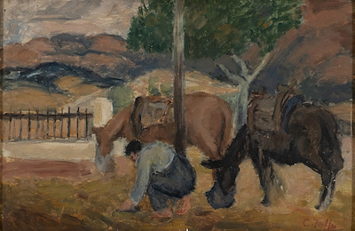 Cemal Tollu imzalı tablo — Yağlı Boya, 27×41 cm, 800.000 TL müzayede satışı