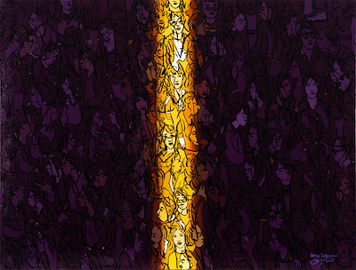 Oktay Değirmenci imzalı tablo — Akrilik Boya, 90×120 cm, 55.000 TL müzayede satışı