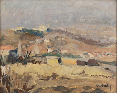 Hasan Vecih Bereketoğlu imzalı tablo — Yağlı Boya, 20×26 cm, 95.000 TL müzayede satışı