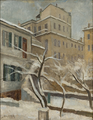 Şeref Akdik imzalı tablo — Yağlı Boya, 69×53 cm, 180.000 TL müzayede satışı