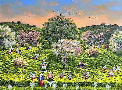 Yalçın Gökçebağ imzalı tablo — Yağlı Boya, 60×80 cm, 515.000 TL müzayede satışı