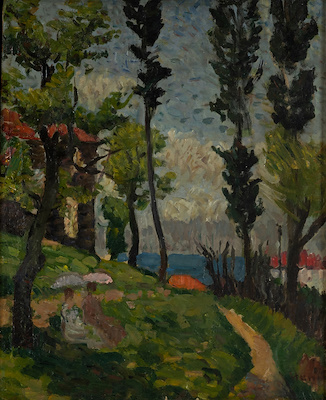 Hamit Görele imzalı tablo — Yağlı Boya, 41×33 cm, 280.000 TL müzayede satışı