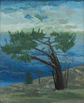 Burhan Temel imzalı tablo — Yağlı Boya, 73×60 cm, 20.000 TL müzayede satışı