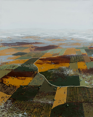 Berna İnan imzalı tablo — Akrilik Boya, 80×100 cm, 90.000 TL müzayede satışı