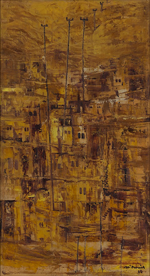 Ali Demir imzalı tablo — Yağlı Boya, 65×36 cm, 215.000 TL müzayede satışı