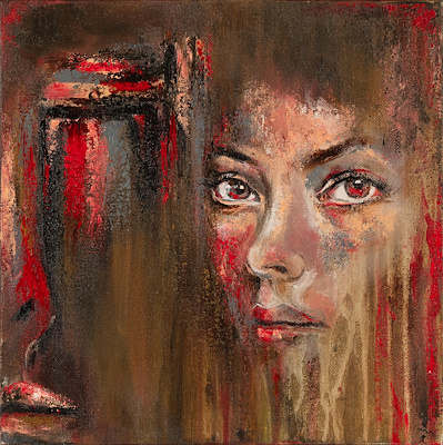 Yaprak Kurtoğlu imzalı tablo — Yağlı Boya, 30×30 cm, 7.500 TL müzayede satışı