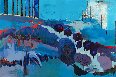 Effat Pourhasanı imzalı tablo — Yağlı Boya, 80×120 cm, 8.500 TL müzayede satışı