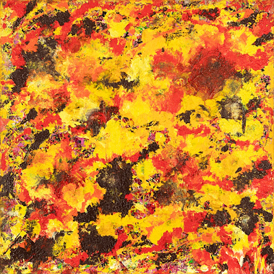 Rasin Berk imzalı tablo — Yağlı Boya, 128×128 cm, 45.000 TL müzayede satışı